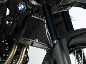 Radiator Guard Black   Bmw F800gs 08  Does Not Fit Gsa Model