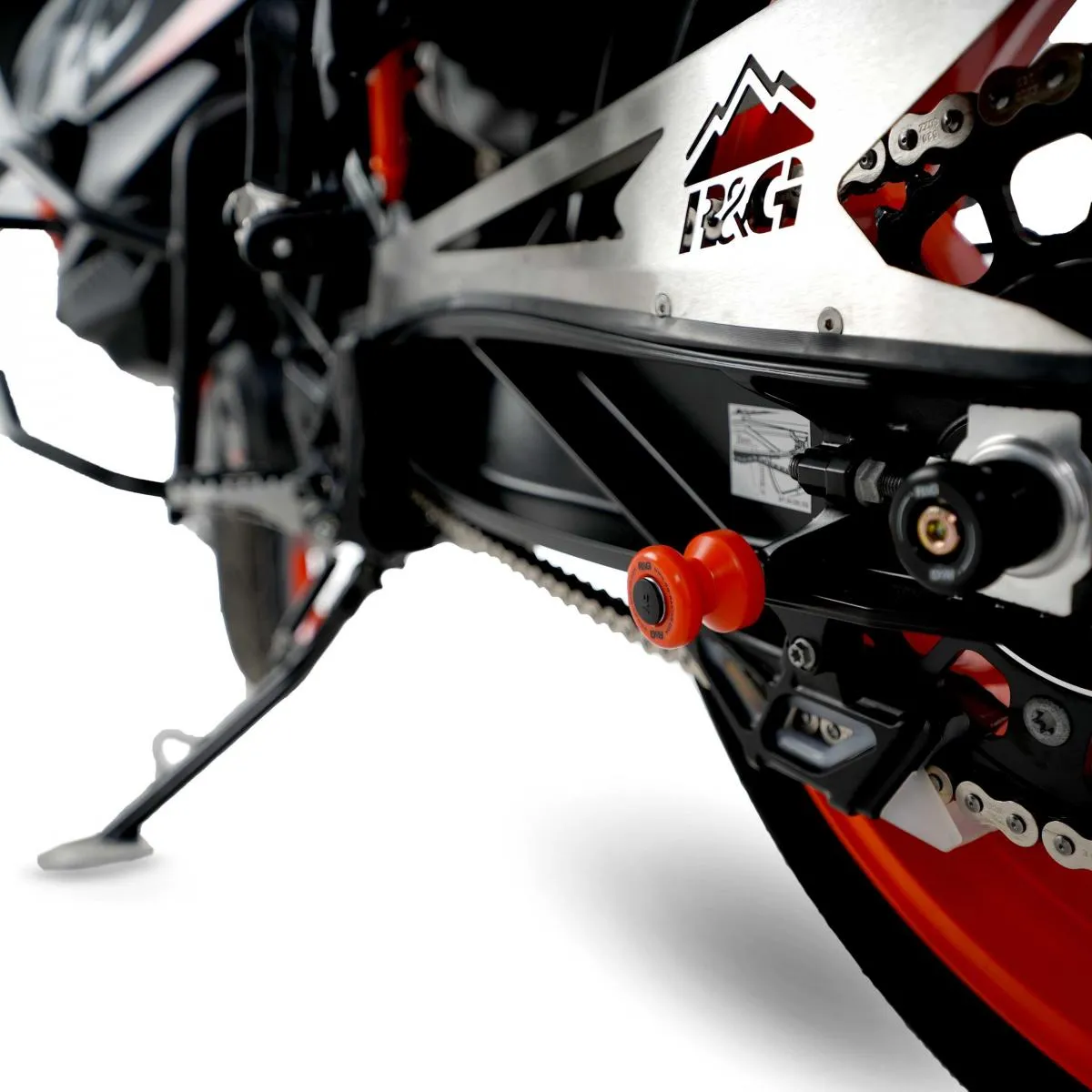 Produkt bilder Rg Elevation Series Paddock Stand Bobbins M10 X 1.5 Ktm Silver