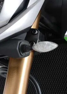 Front Indicator Adapters For Kawasaki Z125 Z250 Z300 Ninja 300 Ninja 250 13 17 Z650 Z1000 14 Z1000r 17 Versys 650 Up To 21 For Use With Micro Indicators