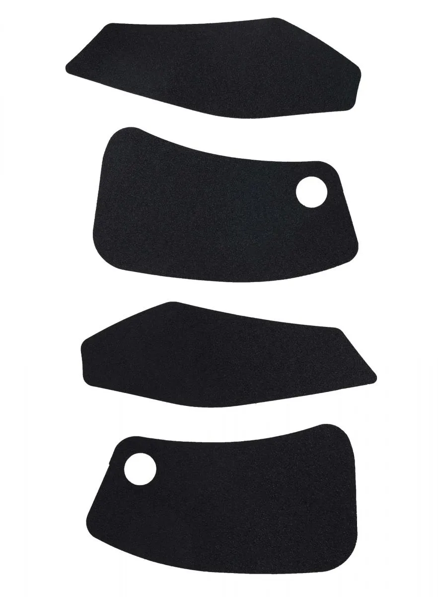 Produkt bilder Kawasaki Z1000 14  / Z1000r 17  Traction Grips : Clear 4 Grip Kit