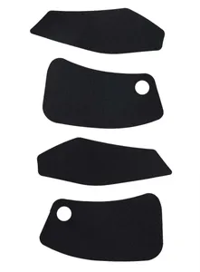 Kawasaki Z1000 14  / Z1000r 17  Traction Grips : Clear 4 Grip Kit