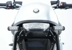 Licence Plate Holder Bmw R Nine T 14 23 For Use With Pillion Seat And Subframe. Not For Us Spec Bikes Use Lp0174bk