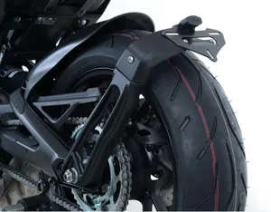 Licence Plate Holder Yamaha Mt 09 Fz 09 17 20 / Mt 09 Sp 18 20 Fits Behind Rear Wheel   See Lp0241bk For Alternative