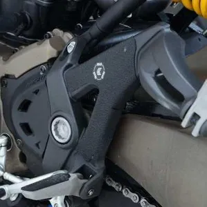 Ducati Monster 821 / Monster 1200s Up To 2016 Boot Guard 2 Piece Mounts To Footrest Hangers