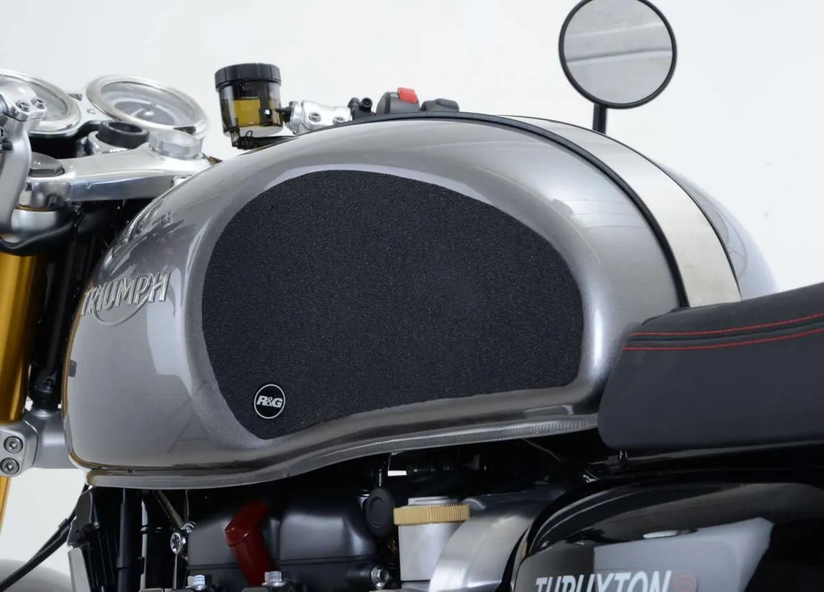 Produkt bilder Triumph Thruxton 1200 / 1200r : Black 2 Grip Kit