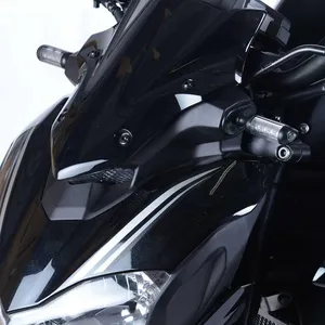Front Indicator Adapters For Kawasaki Ninja 125 / Z125 19  / Z400 19  / Z250 19  / Versys X 250/300 : For Use With With Micro Indicators