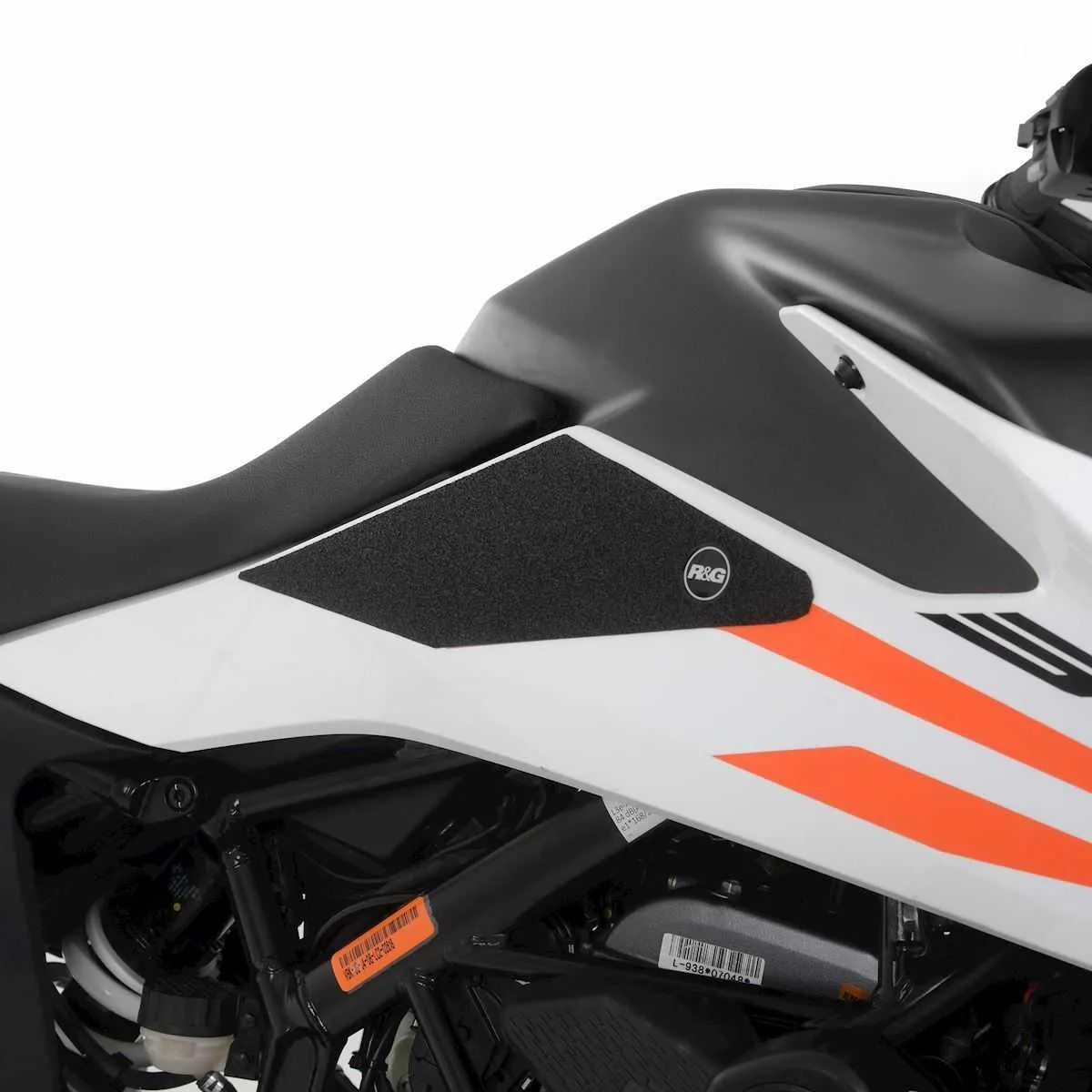 Produkt bilder Ktm 390 Adventure 20  Tank Traction Grips : Black 2 Grip Kit