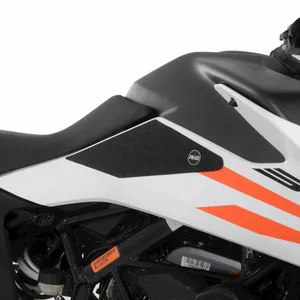 Ktm 390 Adventure 20  Tank Traction Grips : Black 2 Grip Kit