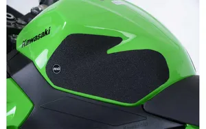 Kawasaki Ninja 500 24  / Z 500 24  / Ninja 400 / Ninja 250 18  / Z400 19  / Z250 19  / Ninja 7 Hev Traction Grips : Clear 2 Grip Kit