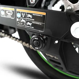 Cotton Reels Black   Kawasaki Ninja 500 24  / Z 500 24  / Ninja 400 18  / Z 400 19  / Ninja 7 Hev / Z250 19  / Ninja 250 18  / Zx636 19  Not With Standard Exhaust