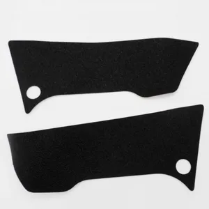 Aprilia Tuareg 660 22 Traction Grips: Black 2 Grip Kit