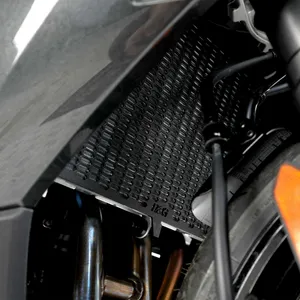Pro Radiator Guard Black   Kawasaki Z750s 07  / Z750r / Z800 / Z1000 10  / Z1000r 17  / Z1000sx / Versys 1000/1100 / Ninja 1000sx 20  / Ninja 1100sx 25 
