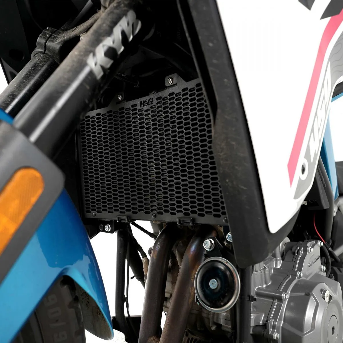 Produkt bilder Pro Radiator Guard Black   Cfmoto 450 Mt Ibex 24 