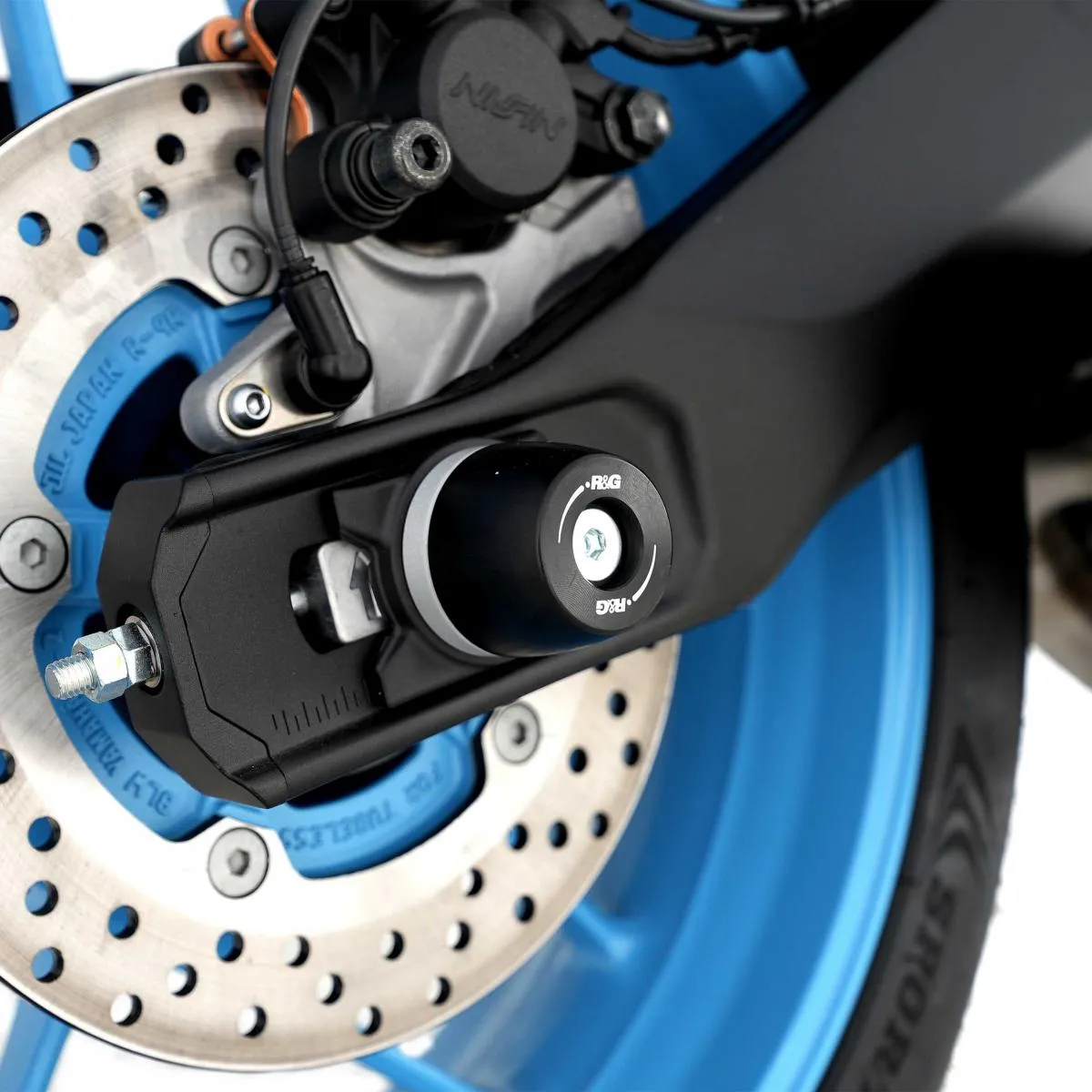Produkt bilder Swingarm Protectors Apex Yamaha Mt 07 25 