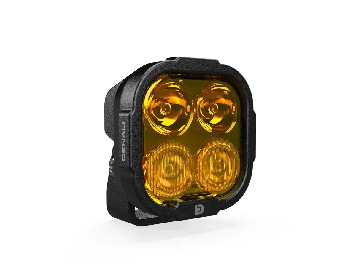 Produkt bilder Dl 4 Driving Light W/ Datadim Technology 4 Led Elliptical Hybrid Beam Amber
