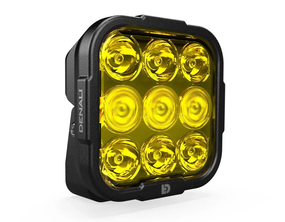 Produkt bilder Dl 9 Driving Light W/ Datadim Technology 9 Led Elliptical Hybrid Beam Selective Yellow
