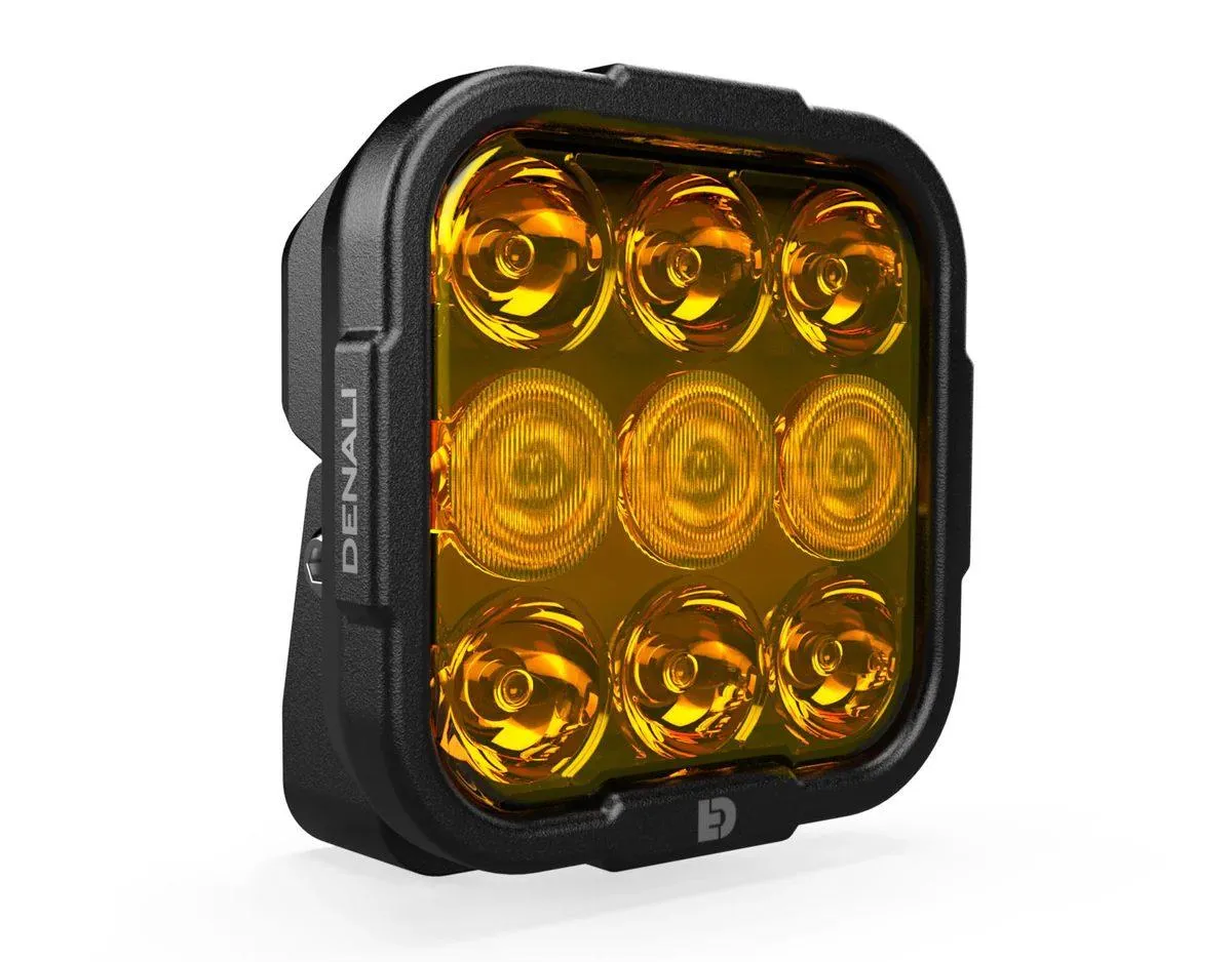 Produkt bilder Dl 9 Driving Light W/ Datadim Technology 9 Led Elliptical Hybrid Beam Amber