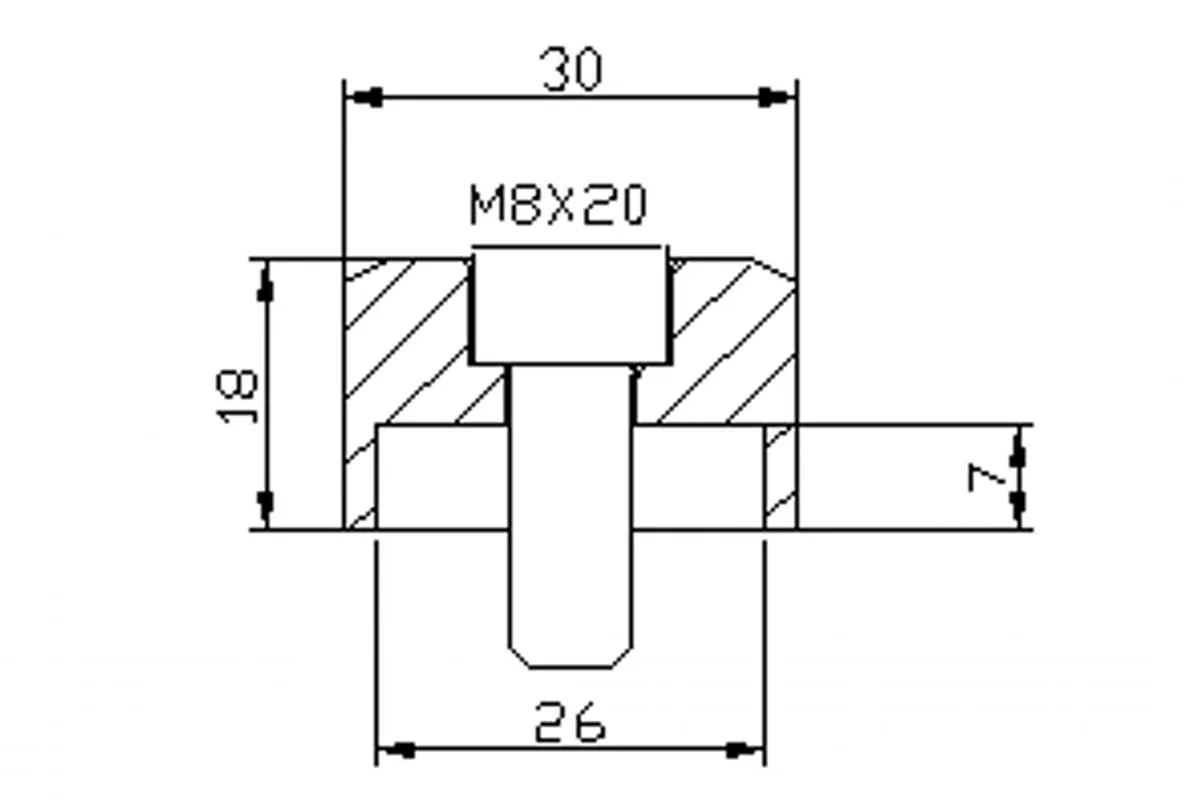 Produkt bilder Adapter Rear Mirror Hi Tech Iv Mod. Kawasaki