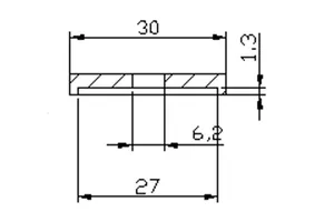 Adapter Rear Mirror Hi Tech Iv Mod. Suzuki