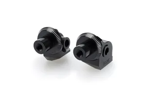Pair Footrest Fixation Pilot Right/Left Bmw Tc 10