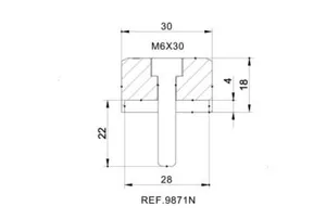 Adapter Rear Mirror Hi Tech Iv Aprilia Shiver 901