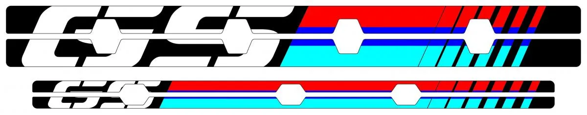 Produkt bilder Gs Rim Strips For Bmw R1200gs 13 /1250gs 18