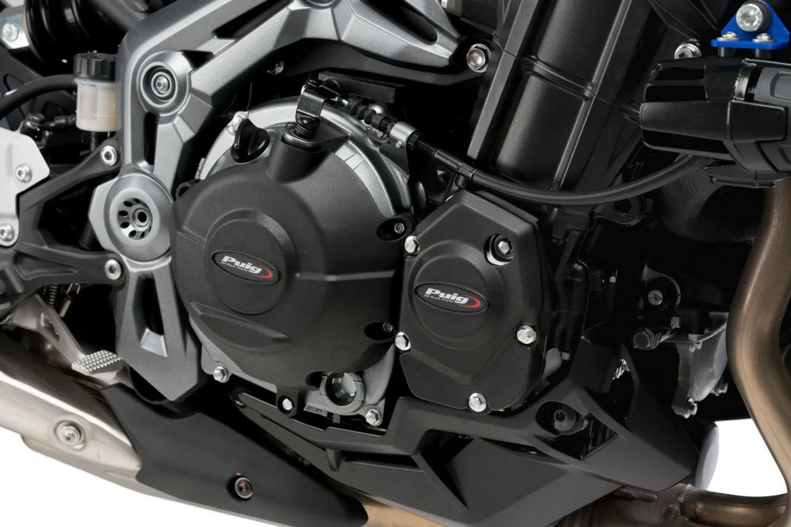 Produkt bilder Kit 3 Caps Engine Cover Kawasaki Z900 C/ Black