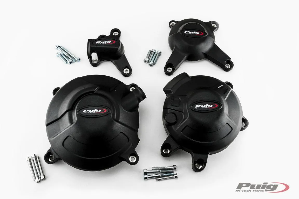 Produkt bilder Kit 4 Caps Engine Cover Yamaha Mt 09/Mt 09 Sp C/Bl