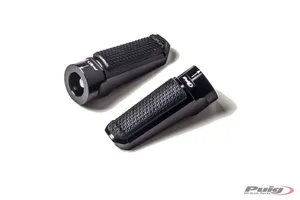 Rear Sets Racingrubber Right/Left C/Black