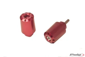 Bar Ends Aluminium Kawasaki C/Red