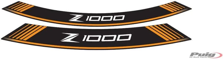 Produkt bilder Kit 8 Rim Strips Z1000 C/Orange