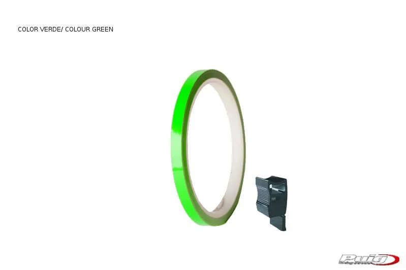 Produkt bilder Rim Strip 6 Metersaplicator C/Green Fluorescent