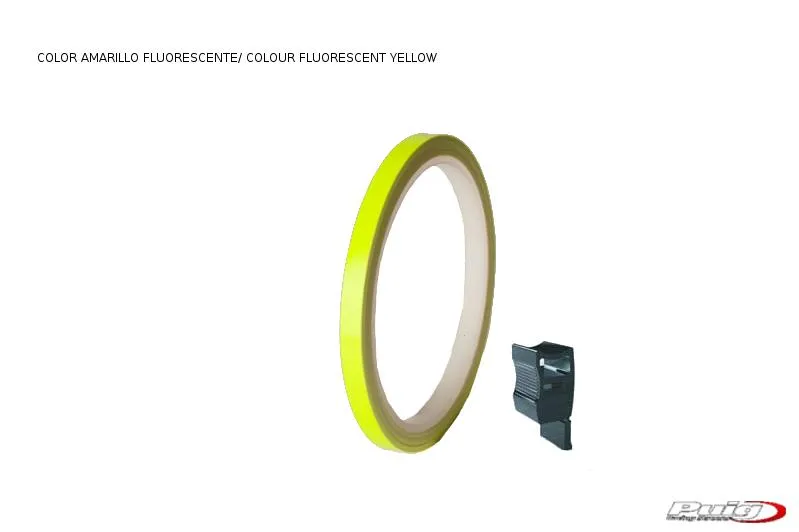 Produkt bilder Rim Strip 6 Metersaplicator C/Yellow Fluorescent