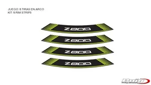 Kit 8 Rim Strips Z800 C/Green