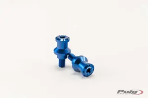 Spools By Pair Hi Tech Parts Diam.10mm C/Blue