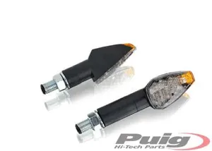 Turn Light Peak Large Black Leds Homologated