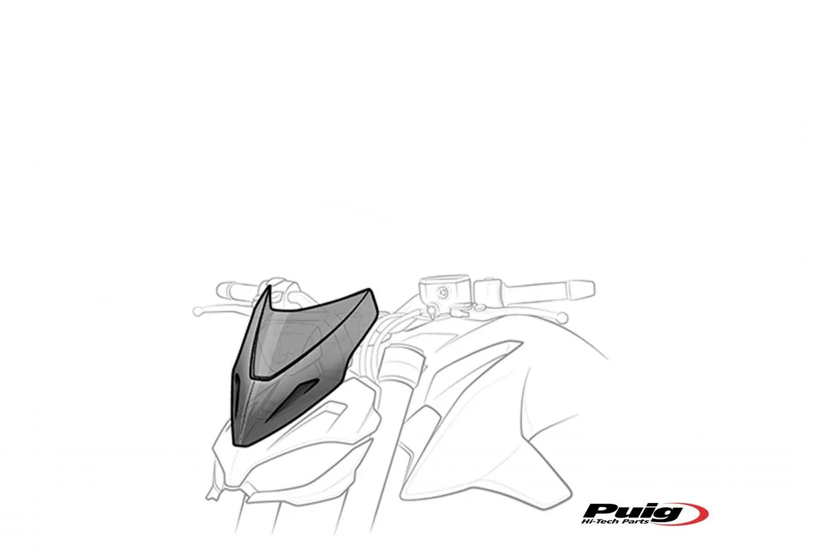 Produkt bilder Windshield New Generation Bmw F800r 09 14 C/Black