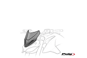 Windshield New Generation Bmw F800r 09 14 C/Black