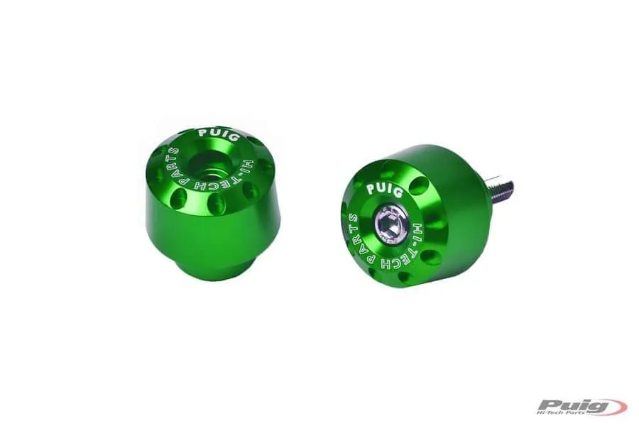 Produkt bilder Short Bar Ends Aluminium Kawasaki Z650 C/Green