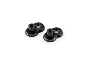 Adjustable Offsets For Pegs 20mm C/Black