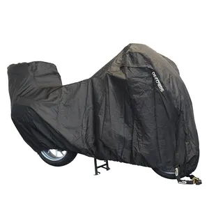 Alfa Topcase Motorcycle Cover Color: Black Size: L. Dimensions Length: 229 Cm Width: 99 Cm Height: 125 Cm