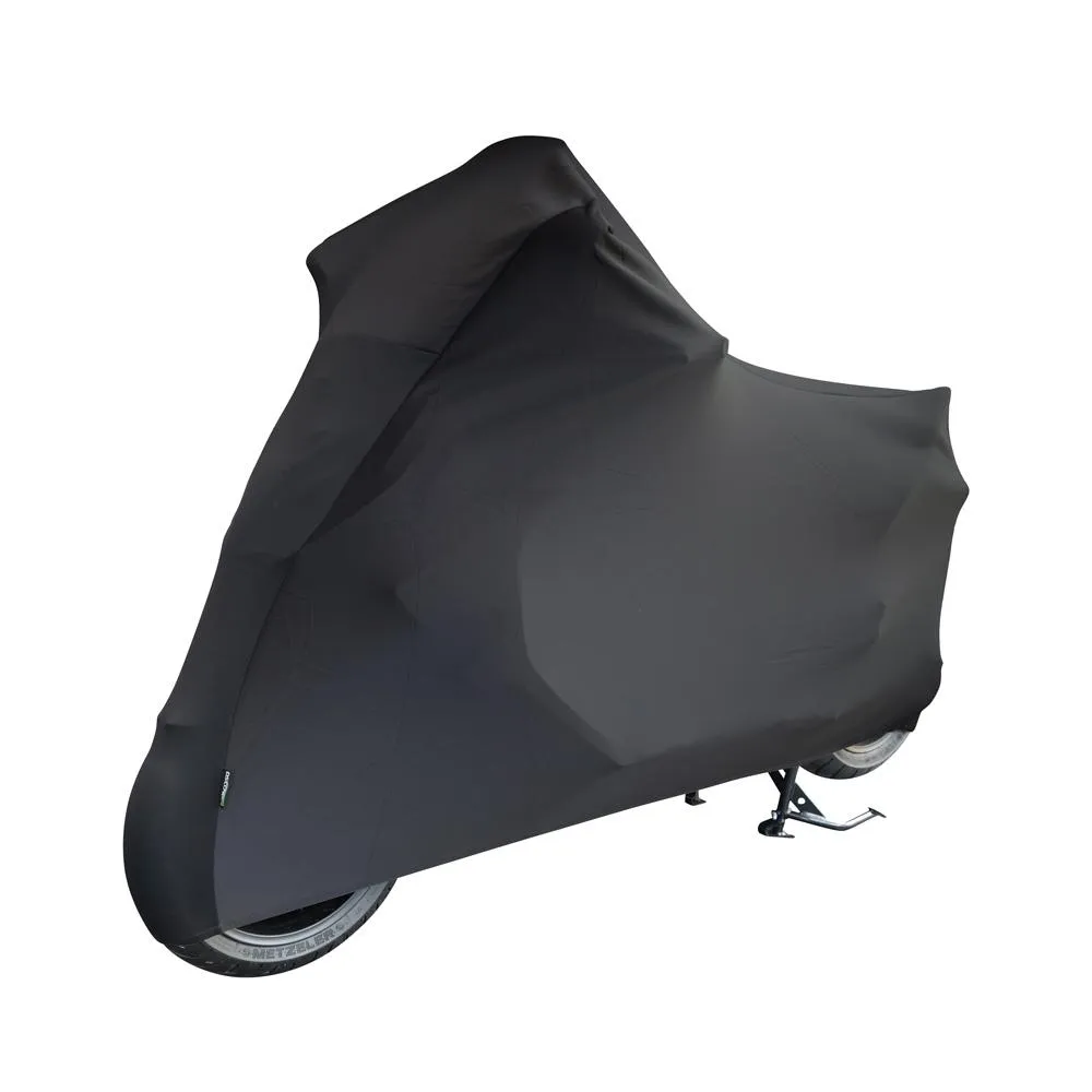 Flexx Motorcycle Cover Color: Black Size: L. Dimensions Length: 229 Cm Width: 99 Cm Height: 125 Cm