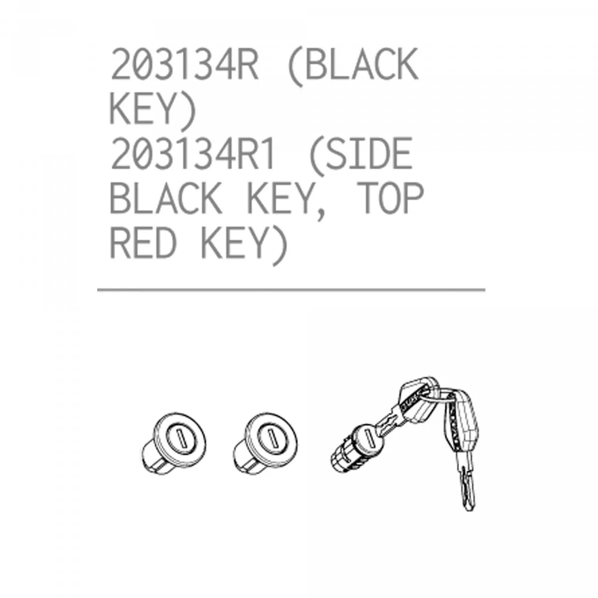 Produkt bilder 3 Lock System Black Key
