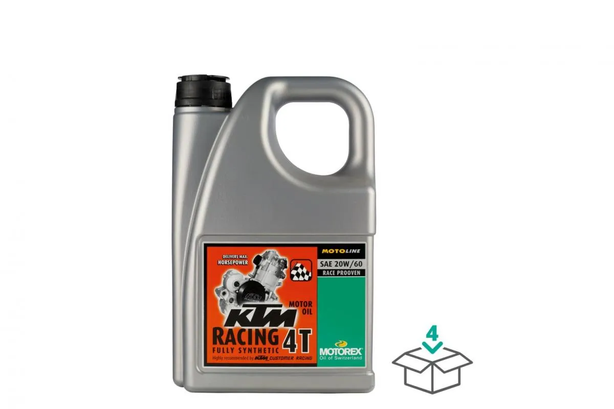 Produkt bilder Ktm Racing 4t 20w/60 4 L