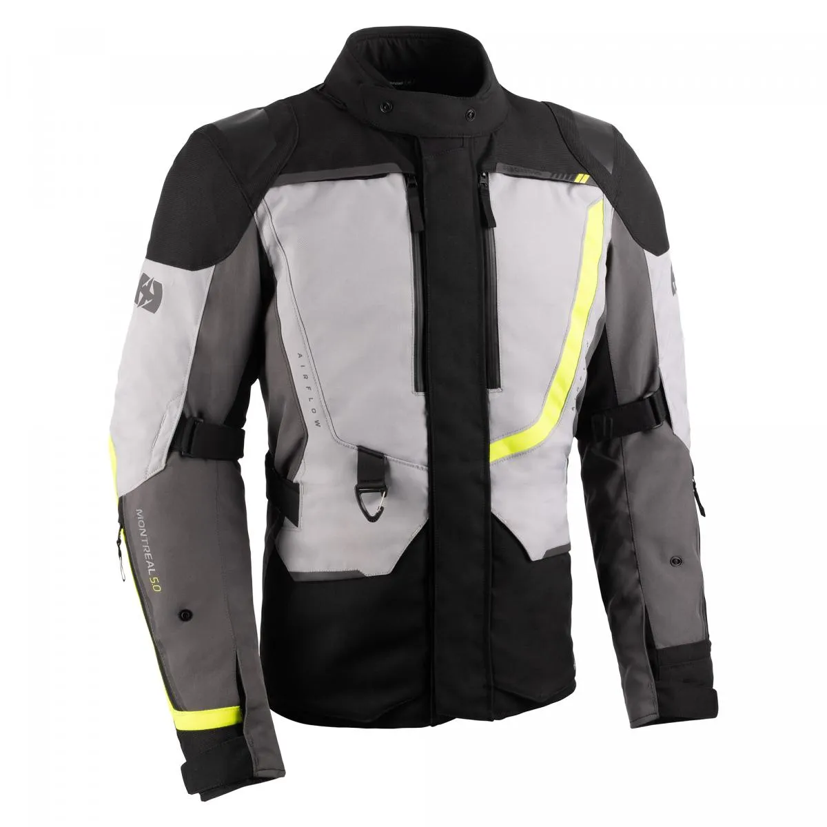 Produkt bilder Montreal 5.0 Ms Jkt Gry/Blk/Ylw 2xl
