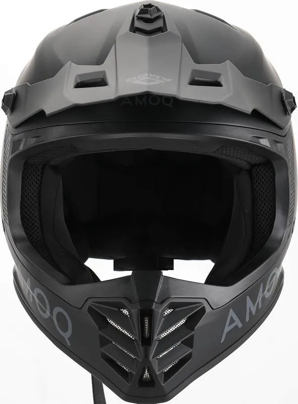 Produkt bilder AMOQ Meteor V2 Junior Crosshjälm Blackout
