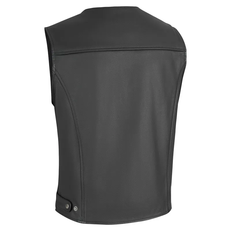 Produkt bilder Halvarssons Skinnväst Vassbo Svart MC-väst