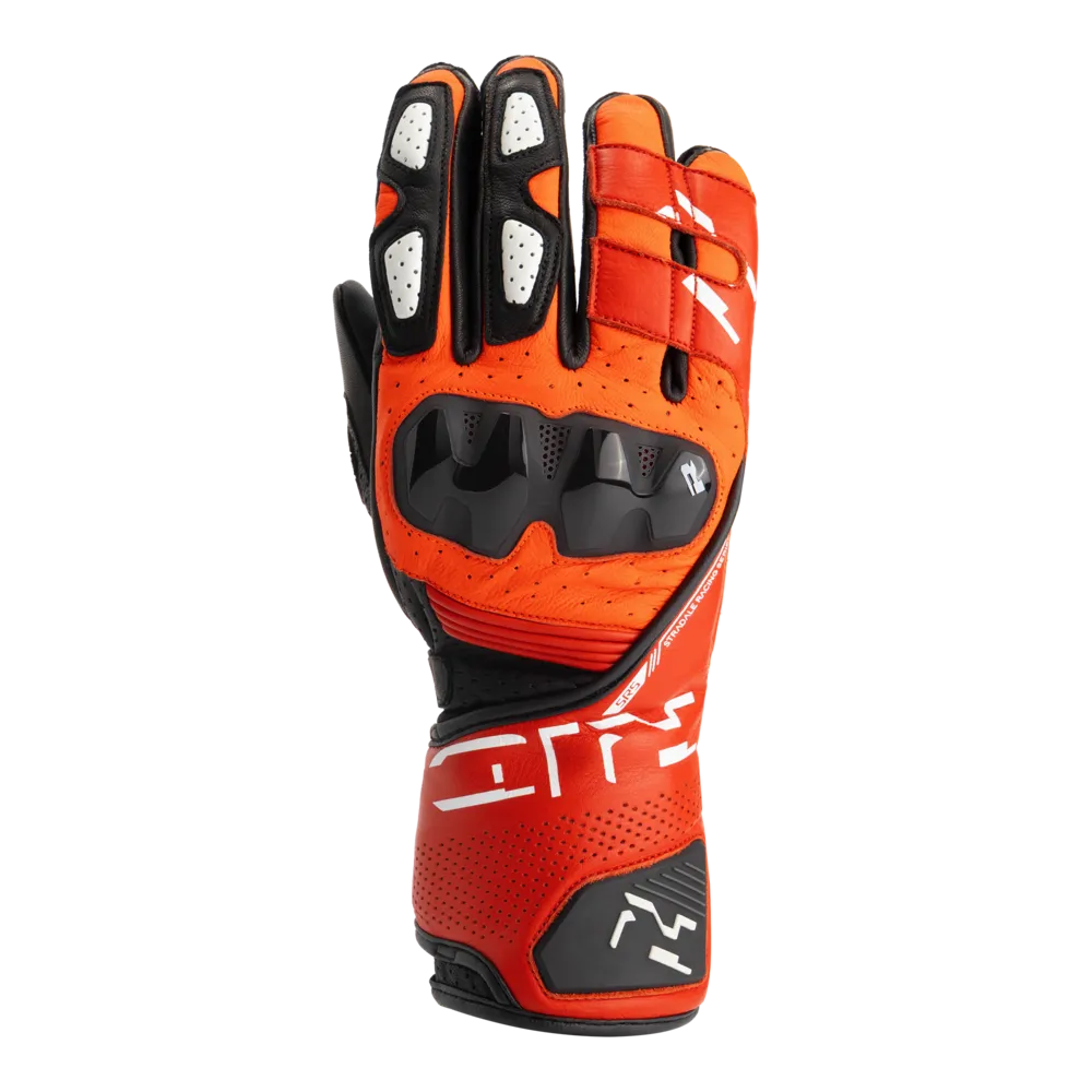 Produkt bilder Richa RS-86 MC-handskar Röd/Röd fluo