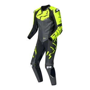 Richa Stradale GP Skinnställ Gul/Svart/Grå Herr