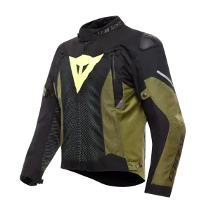 Dainese Super Sprint D-Dry MC-jacka Black/green/fluo